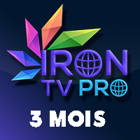 Iron TV Pro 3 mois